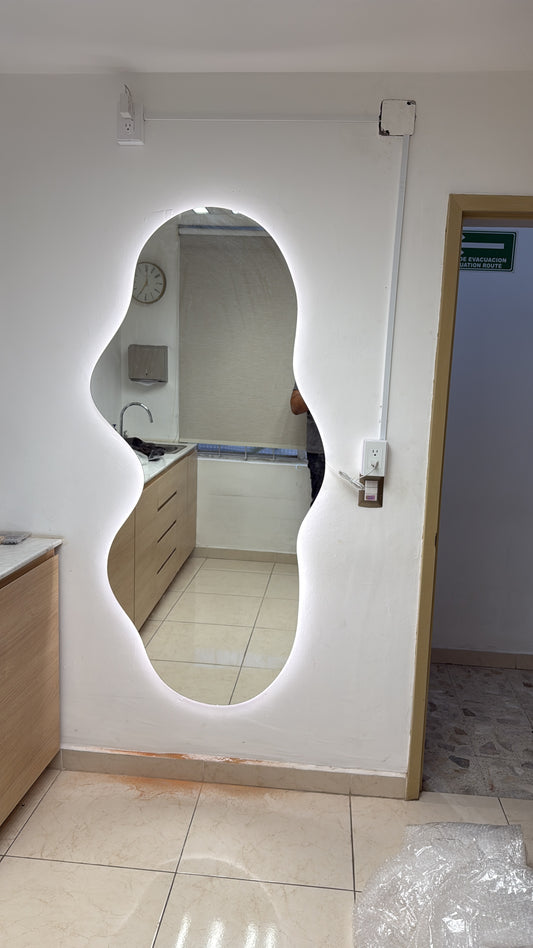 Espejo Irregular Led
